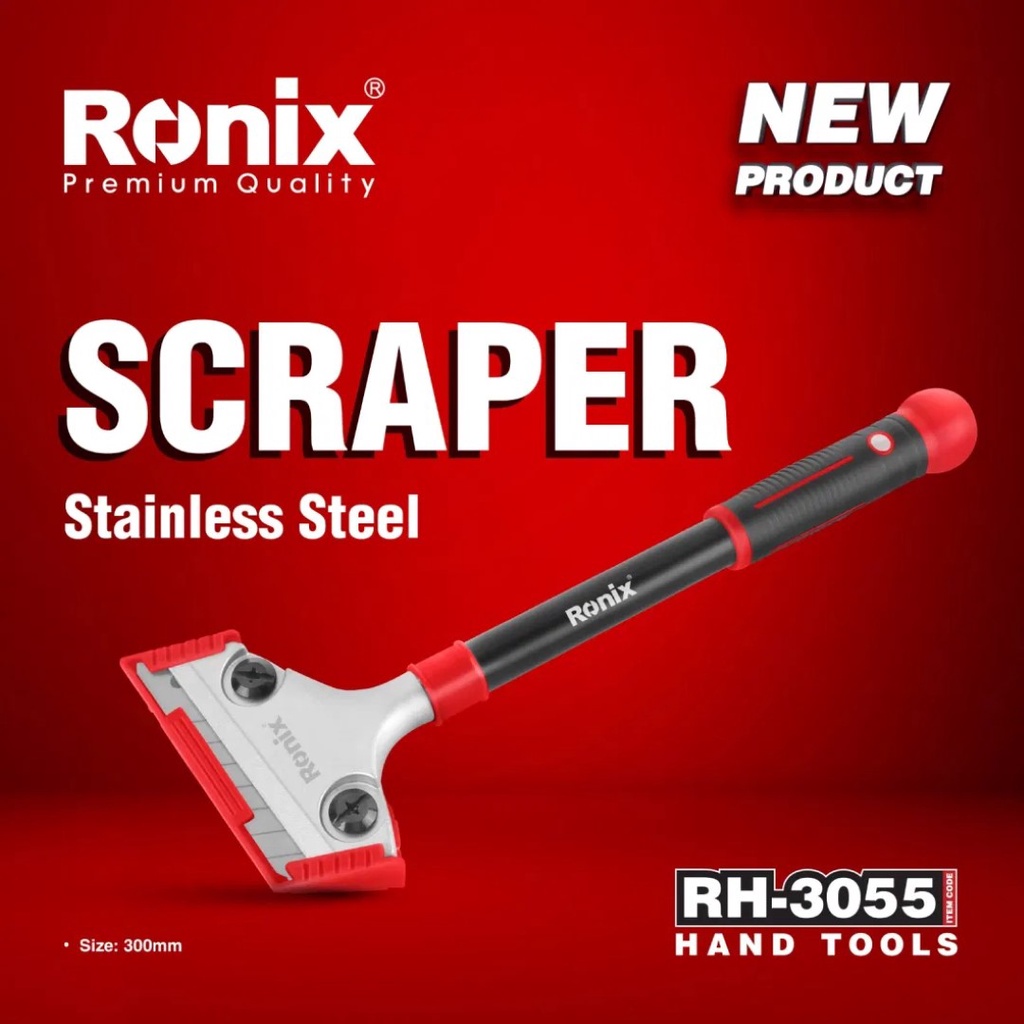 Ronix Rh-3055 300mm Scraper Cleaning Safety Knife Floor Scraper Sharp ...