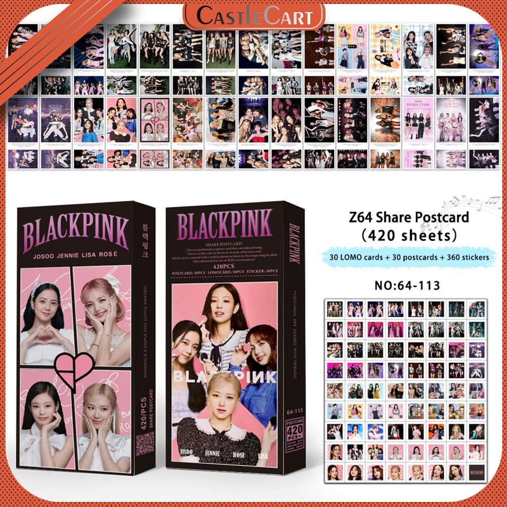 Kpop 420pcs Postcard Lomo Card Sticker En B P NewJeans Twice Share Postcards Shopee Philippines