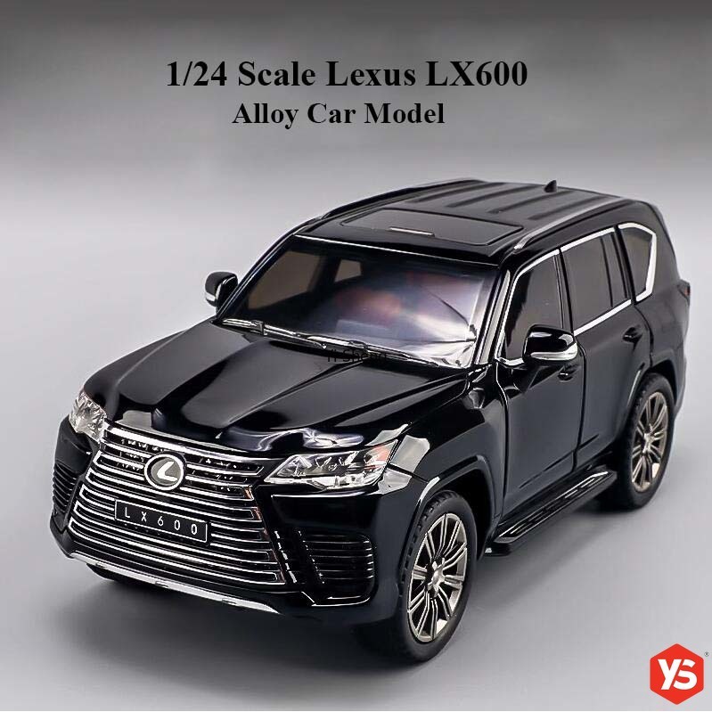 1/24 for Lexus LX600 die-casting metal alloy car model children's toys