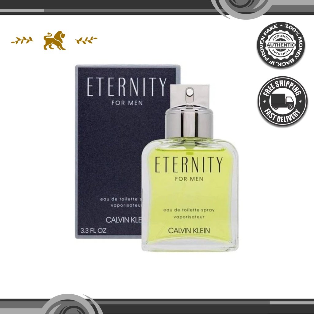 Eternity Men Eau De Toilette 100ml / 200ml Shopee Philippines