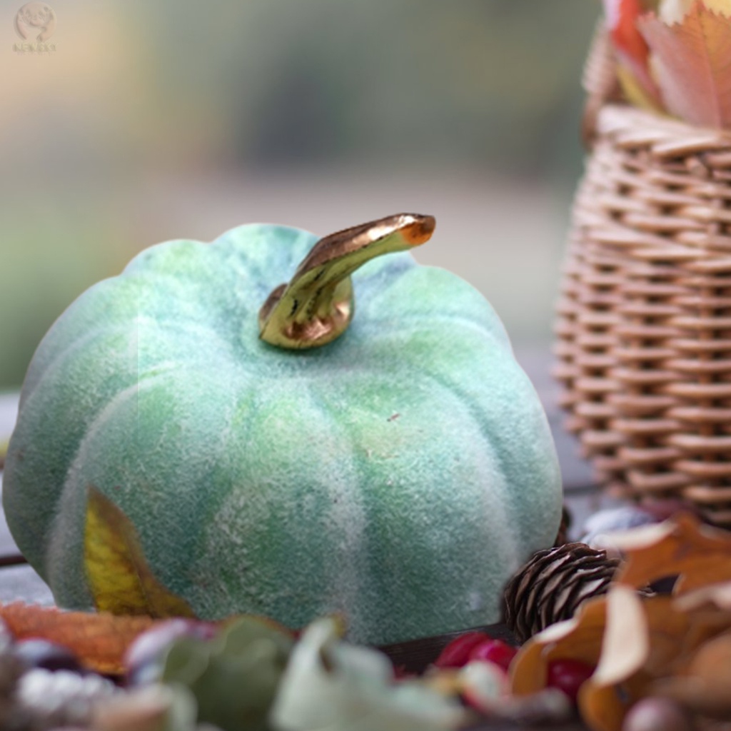 NEWSKY 12pcs Artificial Autumn Pumpkins In Bulk, Pumpkin Harvest