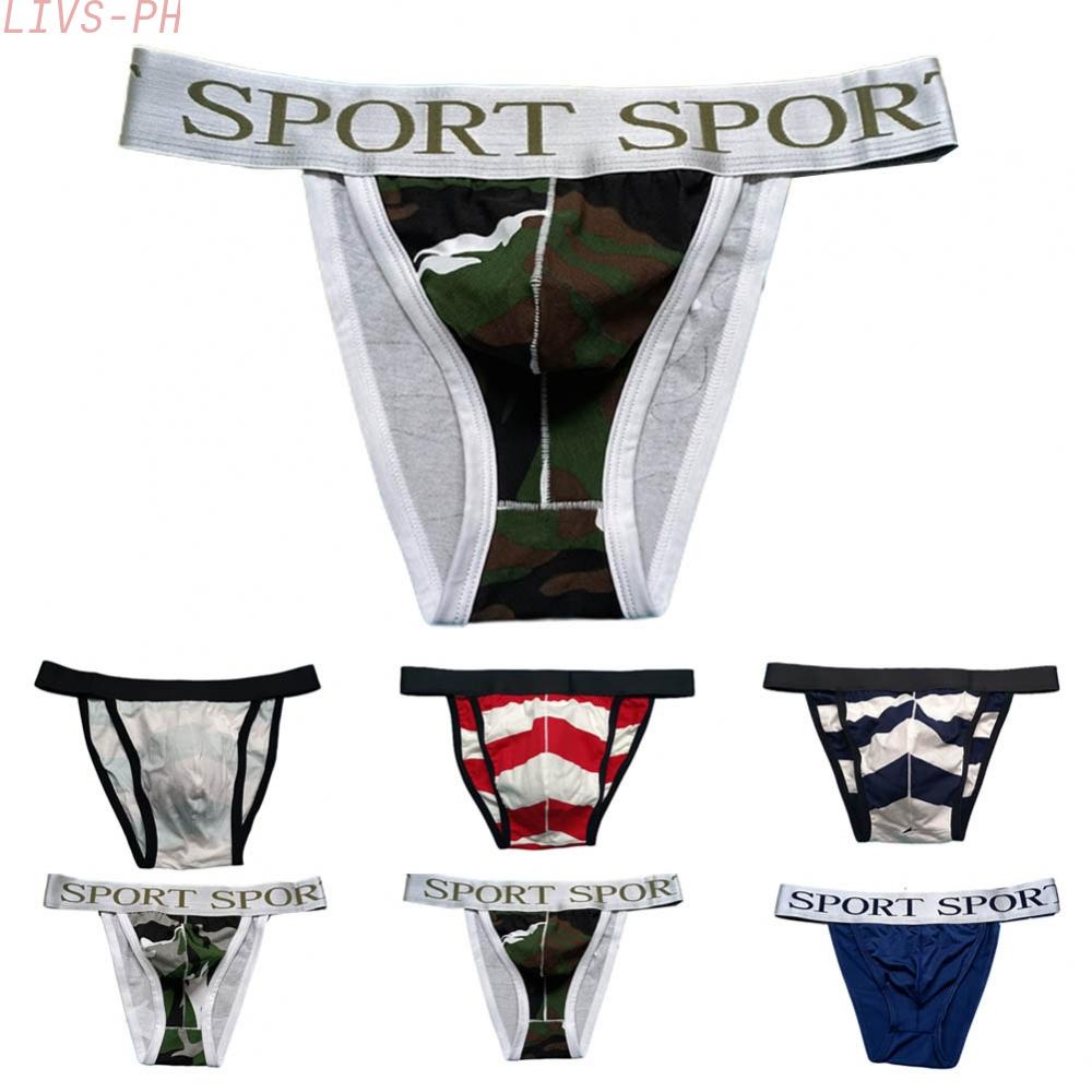 Daily Men Underwear Briefs TBack Thongs Bikini Underpants Cotton