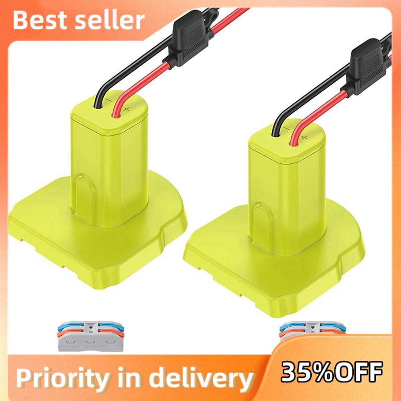 2Pack Power Wheel Adapter Battery Adapters for Ryobi 18V Battery