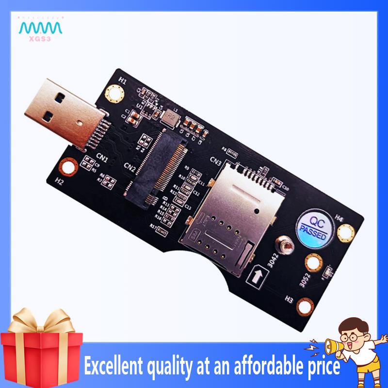 【hzscqdzyxgs3】 Ngff M 2 Key B To Usb 3 0 Adapter Expansion Card With Sim 8pin Card Slot For Wwan