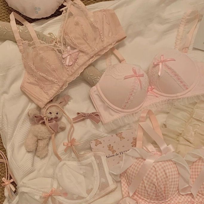 Sexy Lingerie Sexy Three-point Small Breast Size Exaggerating Bra Pure Desire Style Uniform Suit main image 0