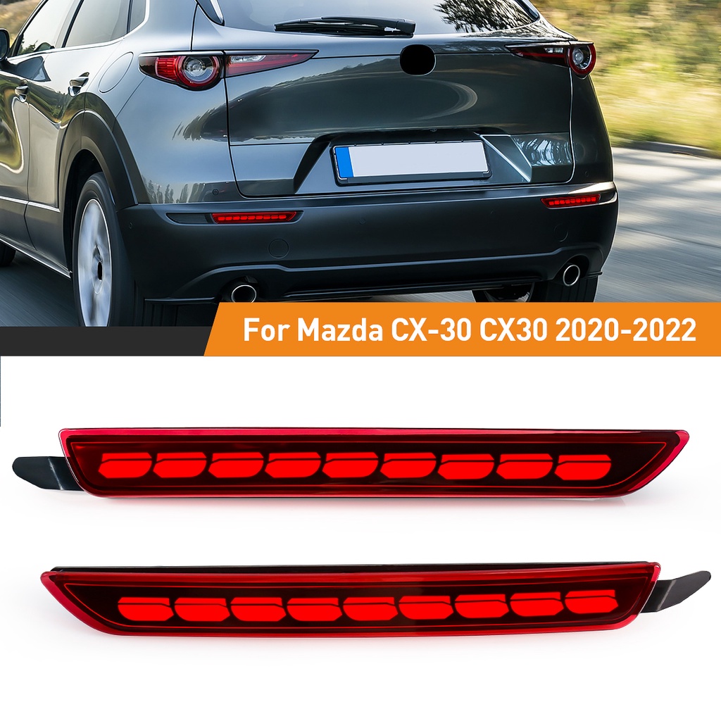 For Mazda Cx 30 Cx30 Cx50 Cx 50 2020 2021 2022 Car Rear Bumper Reflector Light Danamic Turn