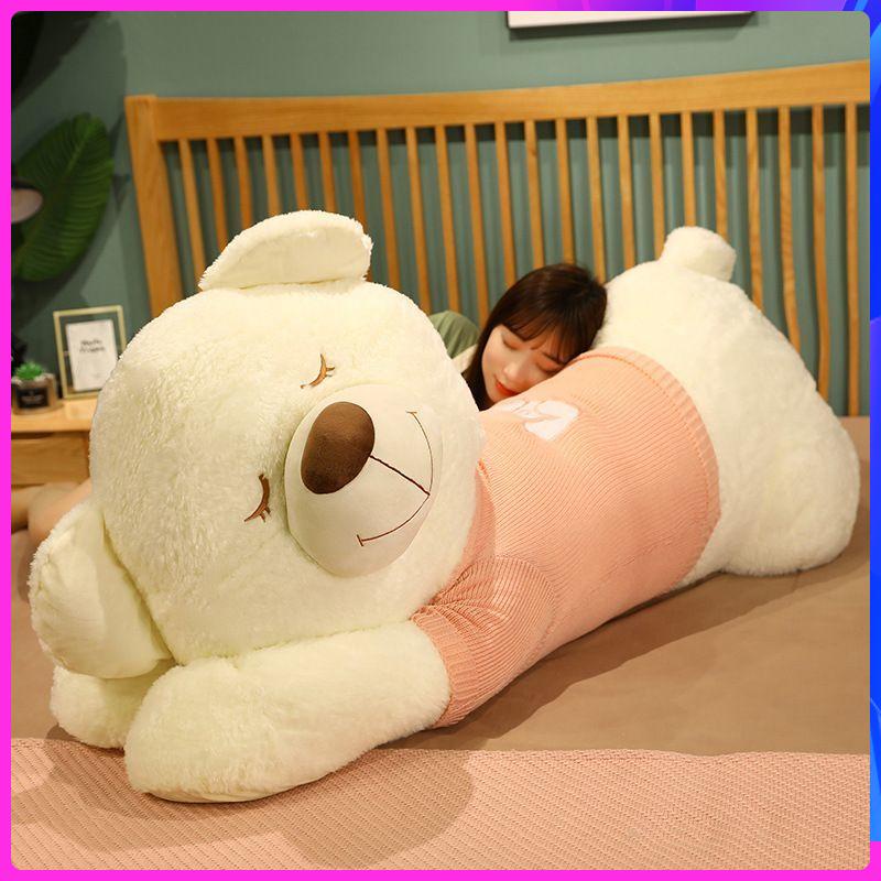 100/130/160cm Cute Puppy Bear teddy bear stuffed toy human size pink
