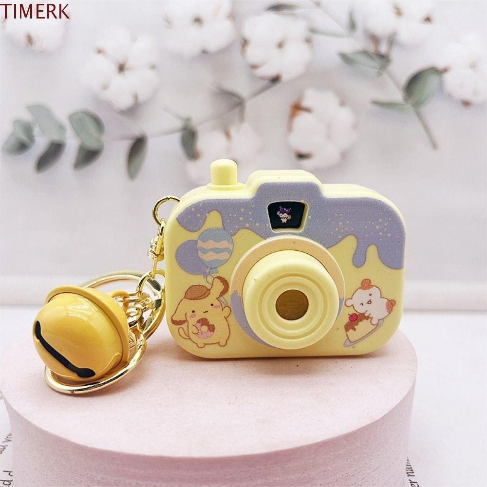 TIMERK Camera Keychain, Projection Camera With Flashlight Keyring ...