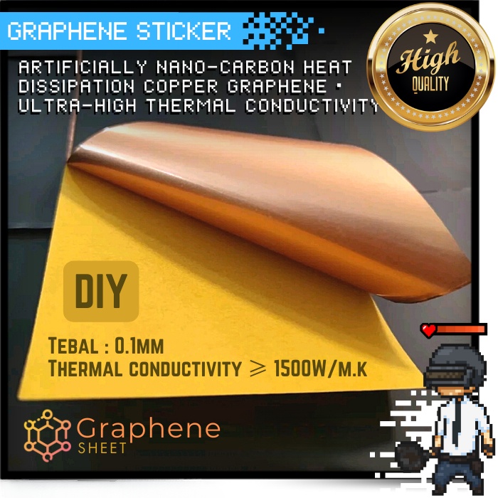 Graphene Copper Sheet Thermal Sticker Graphite for Passive Heatsink