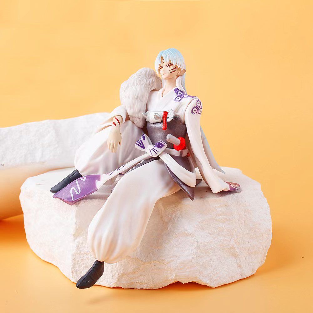 Inuyasha Sesshomaru Figurine Car Decoration Anime-inspired Carrying ...