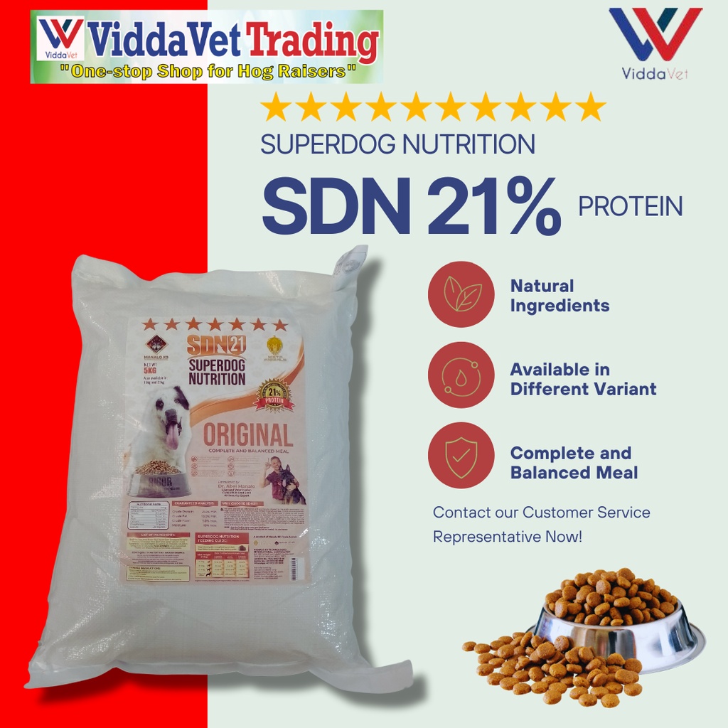 SDN21 Superdog nutrition 21 protein balanced dry dog food 5kg 25kgs ...