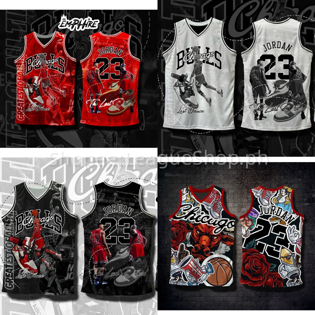 Jersey Jordan 23 Original Jersey Jordan Kids Jersey Basketball Customize Name and Number Jersey