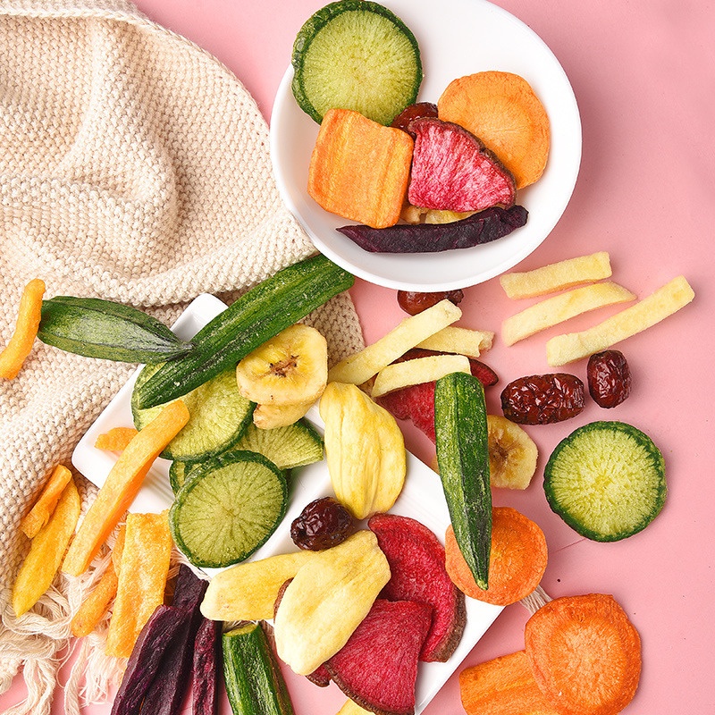 HOMEFARM Dried Fruits And Vegetables Chips Dried Vegetables Snack Mix