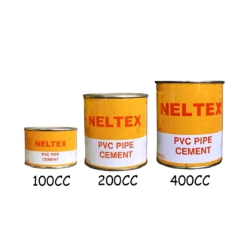 YIHANHAN Neltex PVC pipe cement (100cc/200cc/400cc) Shopee Philippines