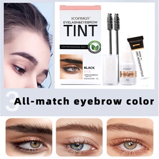 5pcs Eyebrow Tinting Kit Eyelash Eyebrow Dye Tint Gel Quick Dry