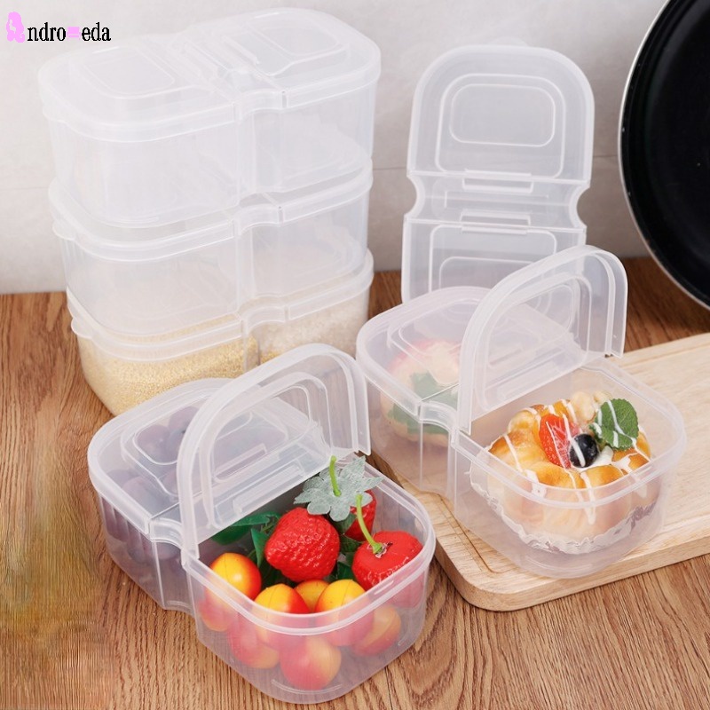 Portable Snack Candy Spices Storage Box Refrigerator Fruit Vegetable ...