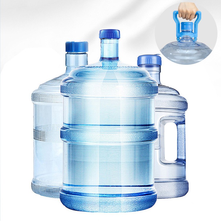 Round Gallon Water Container Lifter Holder Folding Lifter Bucket Handle ...
