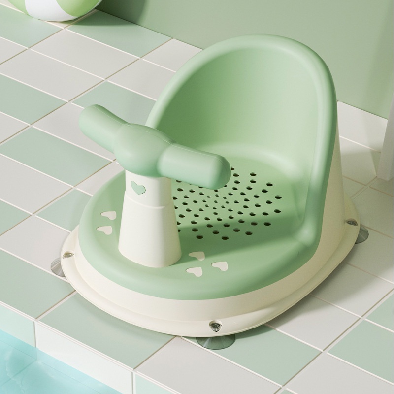 Baby Bath Chair Premium Non Slip Baby Stool 2In1 Infant Bath Seat ...