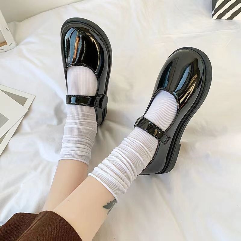Black Lolita Mary Janes Shoes