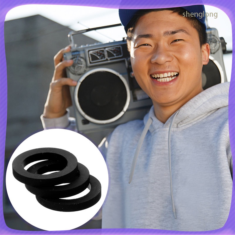 3 Pcs Cassette Recorder Casettes Tape Loggers Player Belts Rubber Deck