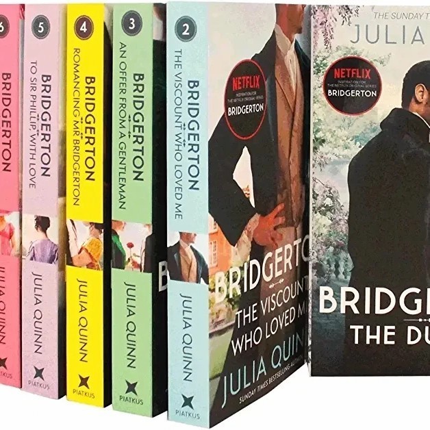 Bridgerton Family Series Collection 19 Books by Julia Quinn Eng Shopee Philippines