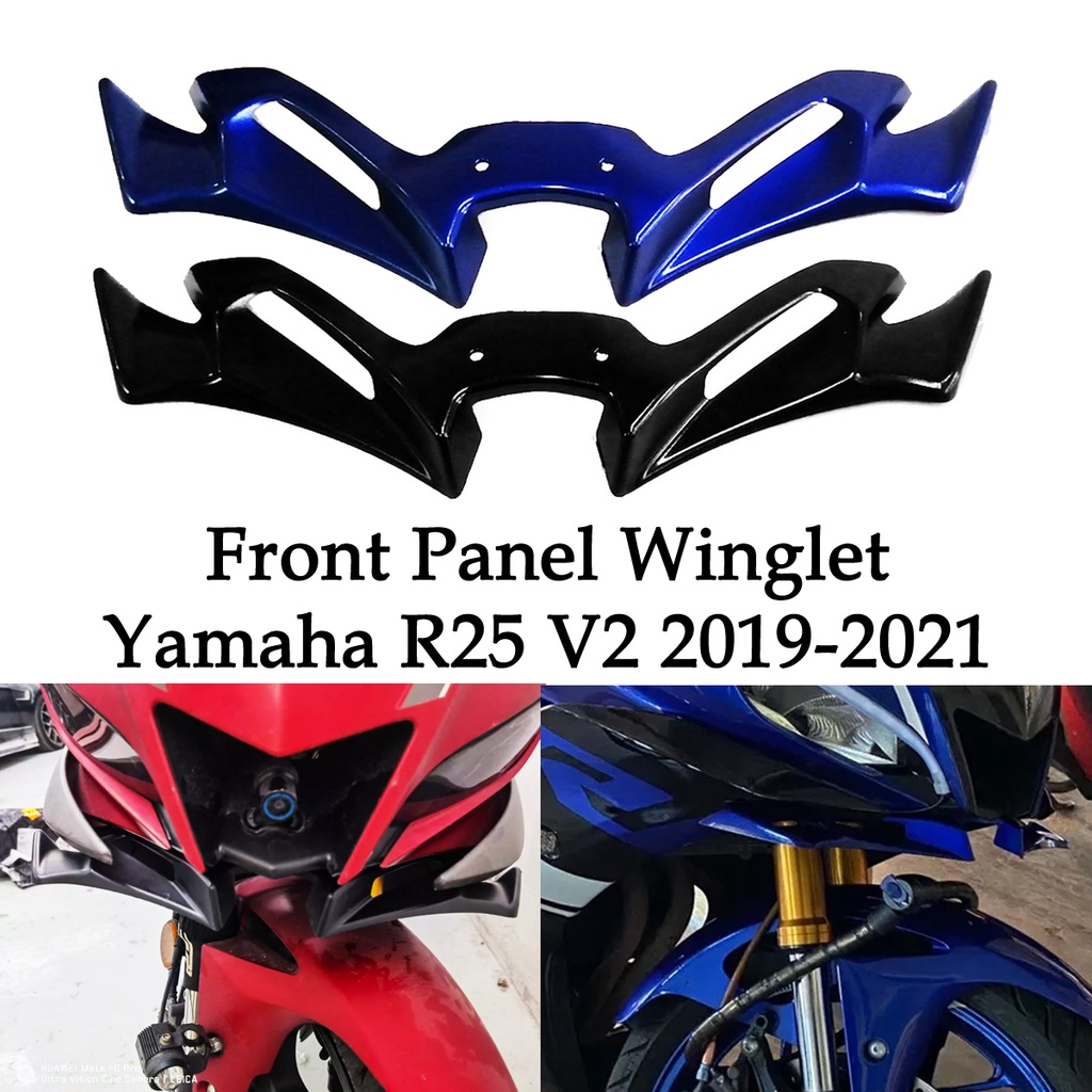 Front Panel Winglet Yamaha R25 V2 2019-2023 | Shopee Philippines