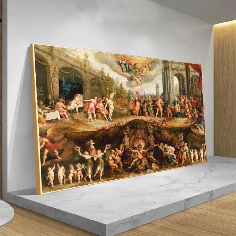 Renaissance Famous Paintings Reproduction Posters Prints For Living ...