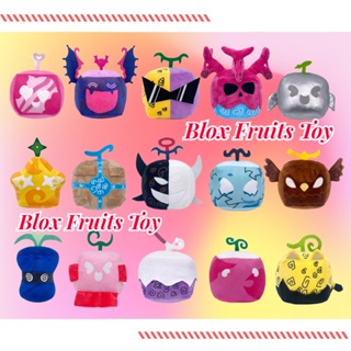 Blox Fruits Plush Toy Anime Game Stuffed Dolls Fruit Leopard