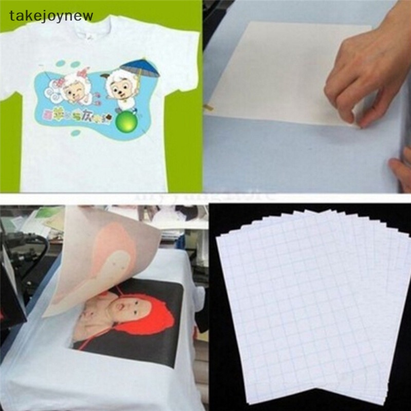 [takejoynew] A4 size transfer inkjet paper Iron on ink transfer paper T