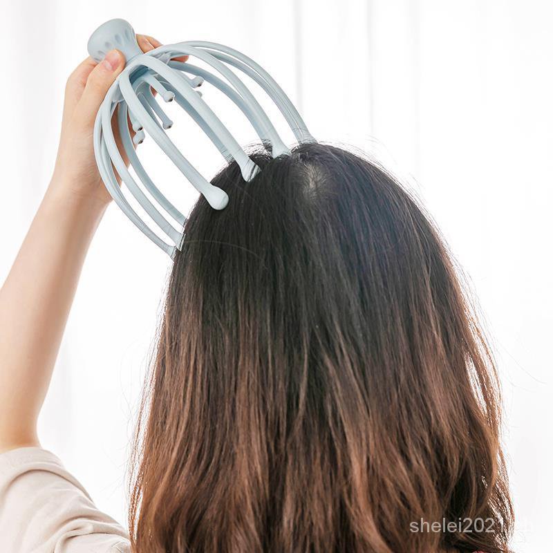 Miniso Double Ball Head Massager Relieve Fatigue Rolling Relax Scalp