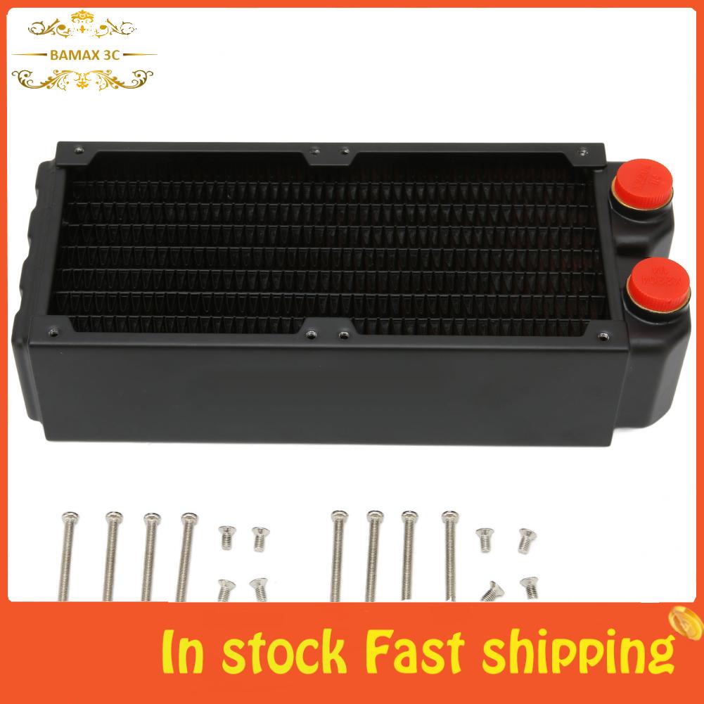 Bamaxis Water Cooling Radiator Brass Heat Exchanger Fast Dissipation ...