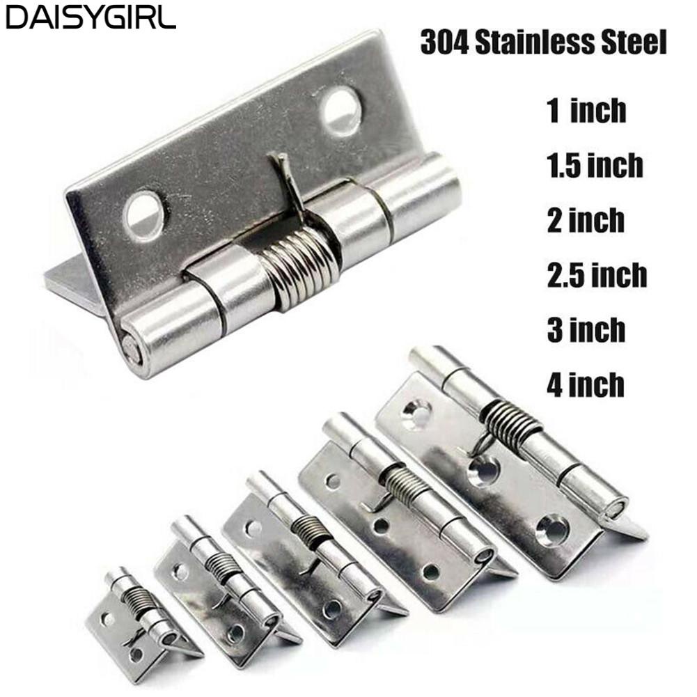 4 Pcs 304 Stainless Steel 1.5Inch Door Hinge Lift Off Hinges Door