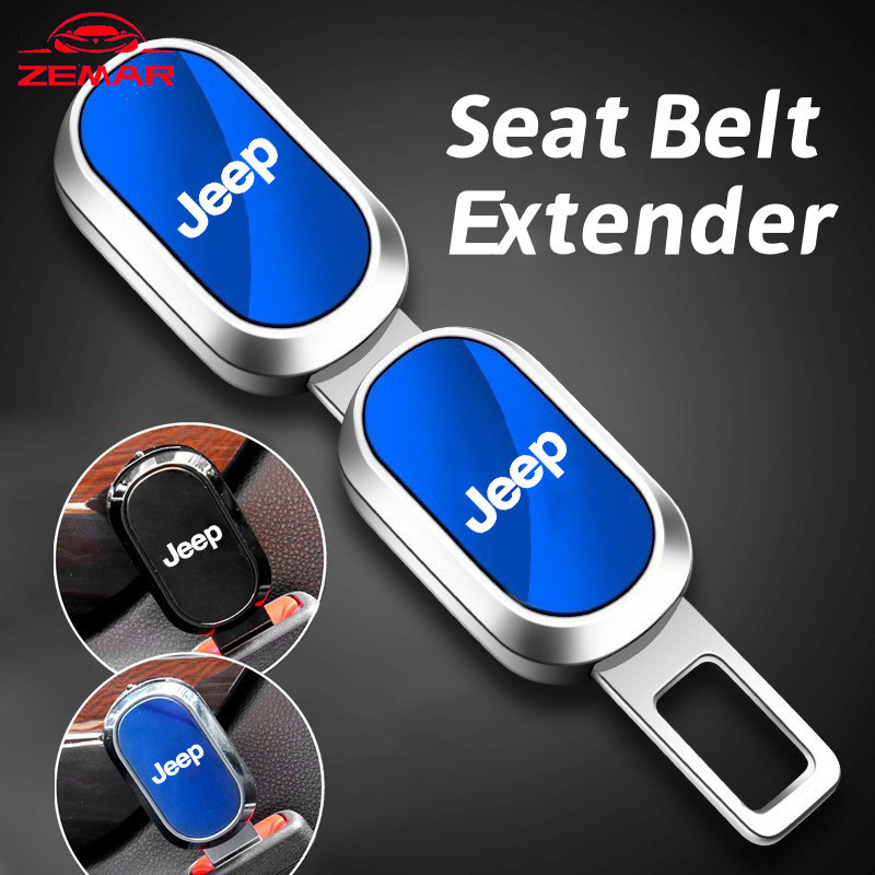 Jeep Car Seat Belt Buckle Adjustable Electroplating Safety Seat Belt