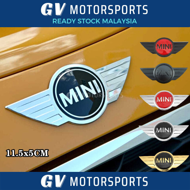 READY STOCK MINI Cooper Front Hood Logo Emblem | Shopee Philippines