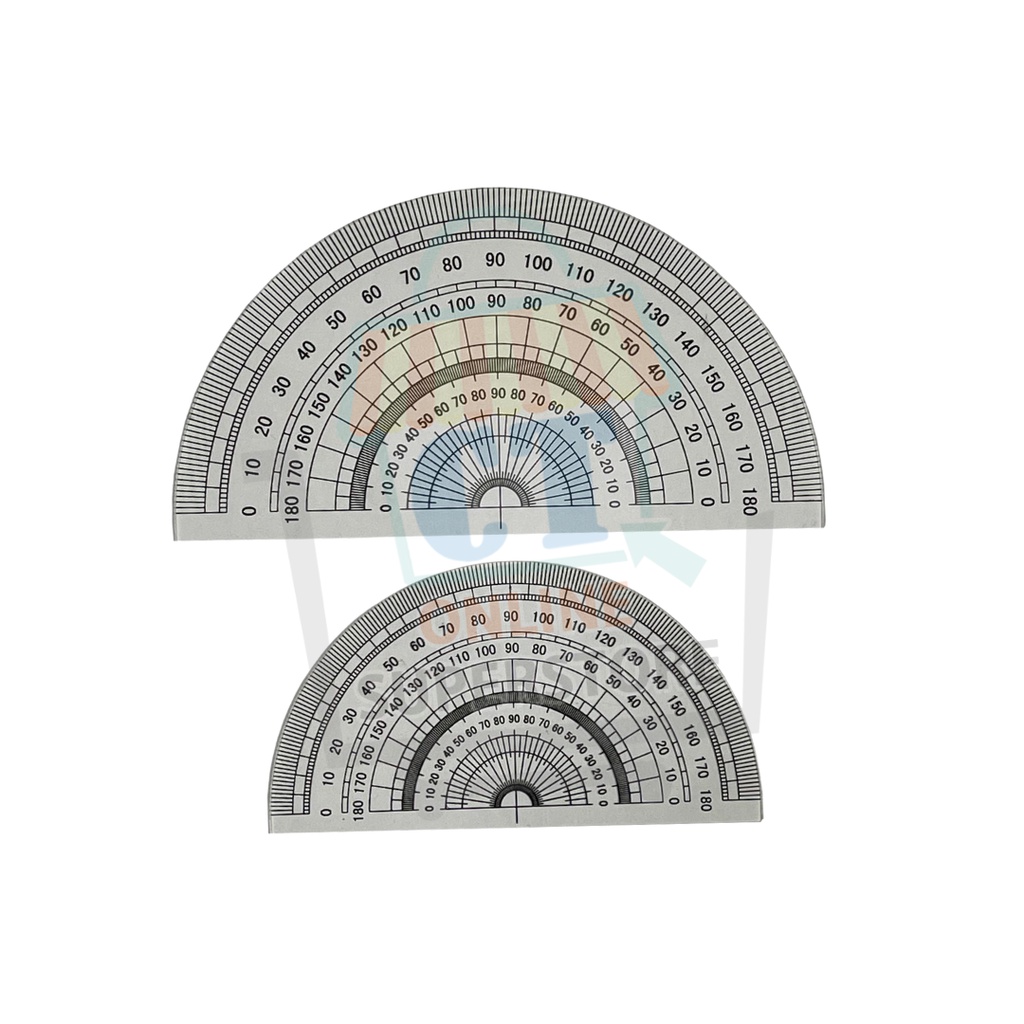 Acrylic Protractor 9cm and 12cm diameter | Shopee Philippines