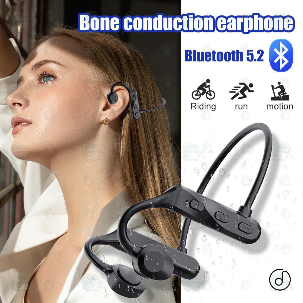 K69 TWS Wireless Sports Bluetooth Bone Conduction Headphones With Mic