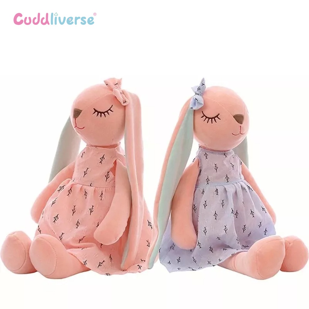 Pink Cute Toy Rabbit Plush Toy Birthday Gift 35cm | Shopee Philippines