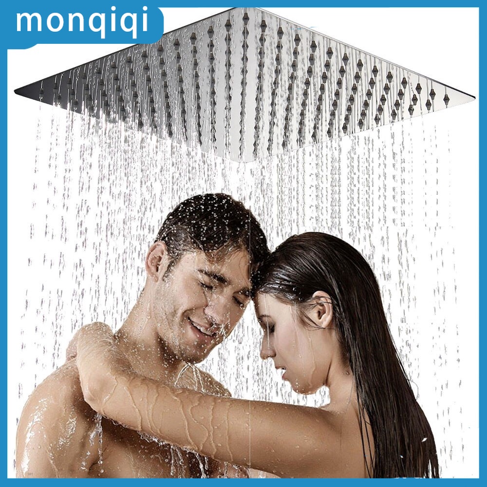 new 8/10 inch Rainfall Shower Head Stainless Steel Square Rain Shower ...
