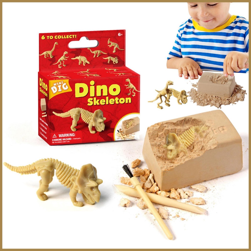 Dinosaur Fossil Digging Kit Excavation Kits for Kids Excavation Toys
