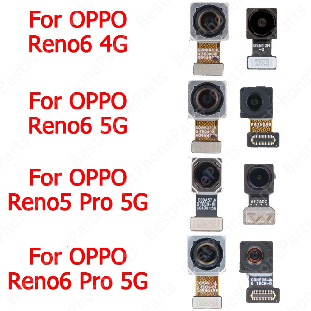 Front Back View Rear Selfie Facing Big Camera Module For OPPO Reno5 ...