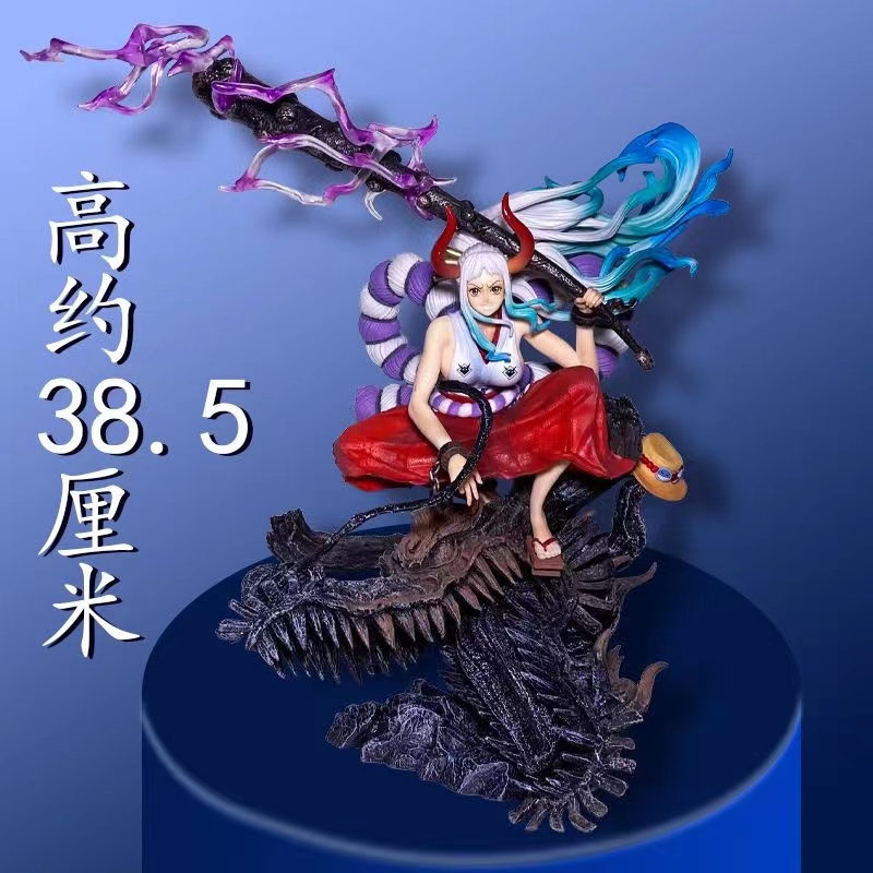 38.5cm One Piece Series Figure Kaido Daughter GK Yamato Figure Figure ...