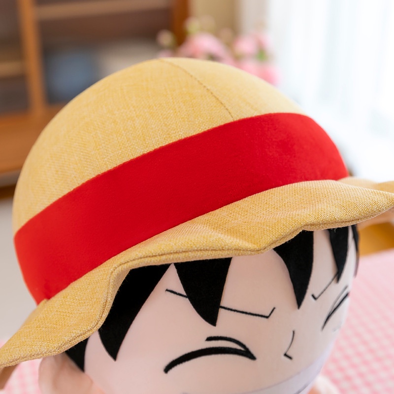 One Piece Luffy Doll Large Plush Toy Doll Decoration Ornaments Children ...