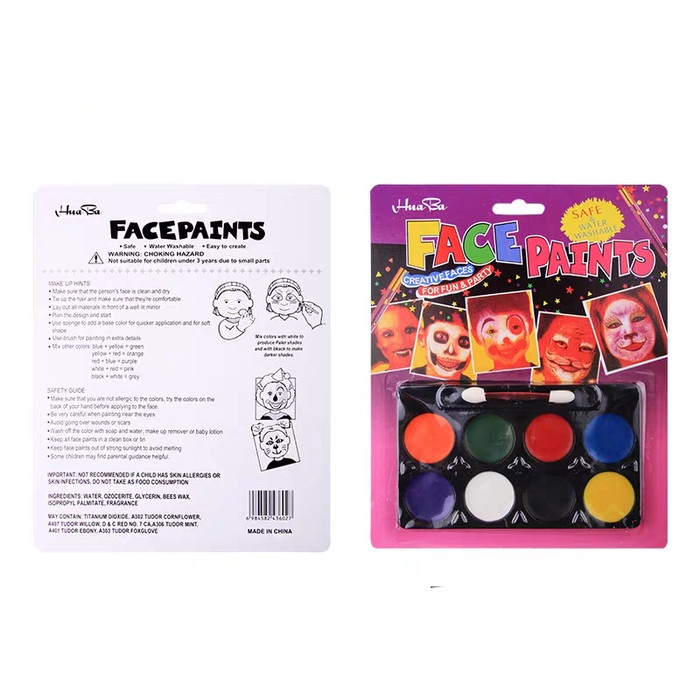 Mcc Face Painting Body Face Paint Body Face Paint Haloween Costume Face