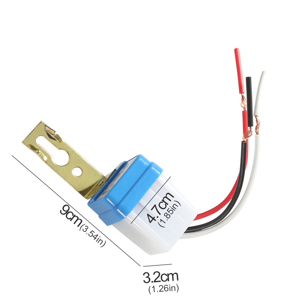 Automatic Auto On Off Photocell Switch DC 12/24V AC 110/220V Light ...
