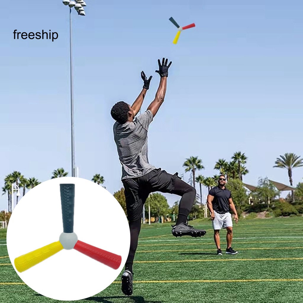 FSOThrowing Stick Threepointed Ergonomic High Elasticity Improving