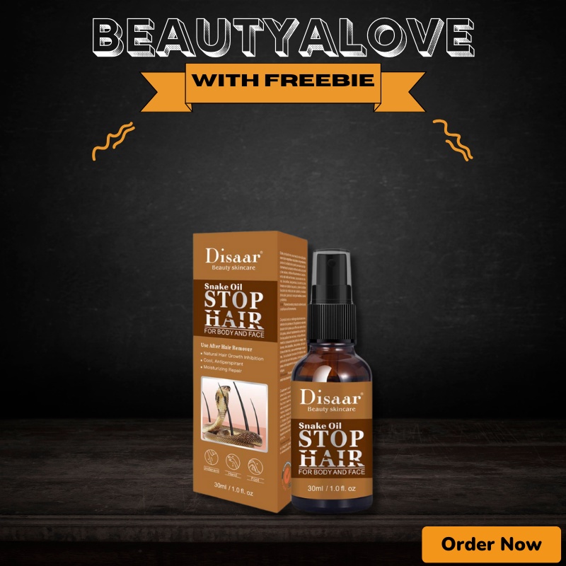 Original Stop Hair Serum Disaar Snake Oil Hair Stop Growth Armpit Arms