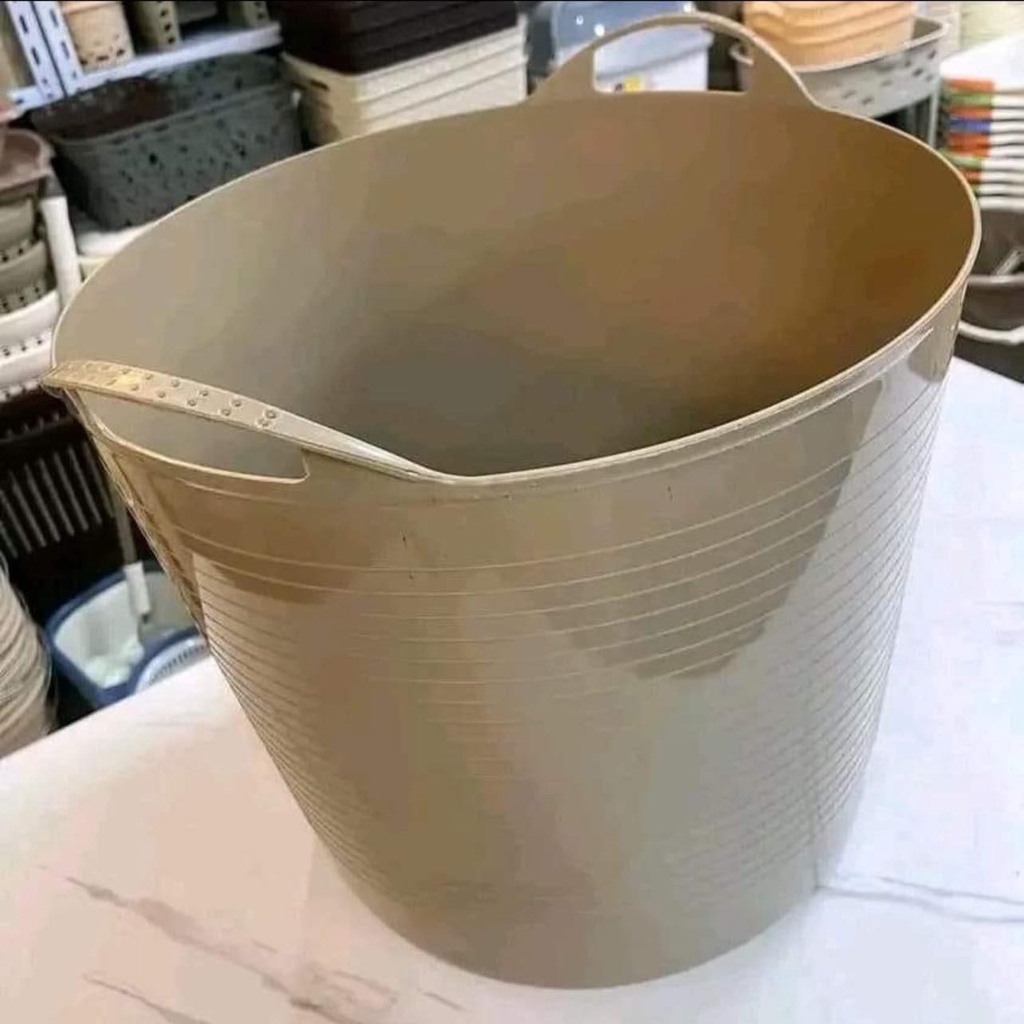 MOCHA Jumbo Plastic Bucket | Minimalist Timba | Pail Bucket Timba | Big ...
