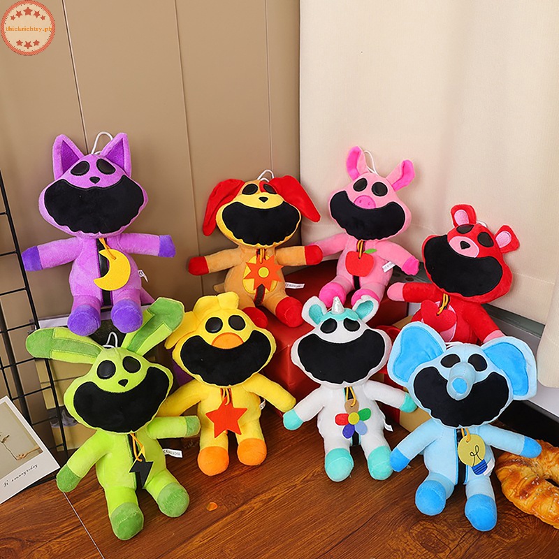 RICHTRY 20cm Smiling Critters Plush Toy Smiling Critters Cat Nap Catnat ...