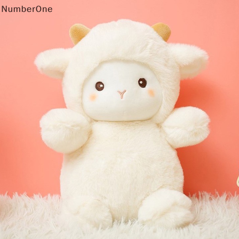 NumberOne Cute Cartoon Sheep Doll Kawaii Furry Lamb Plush Toy Stuffed ...