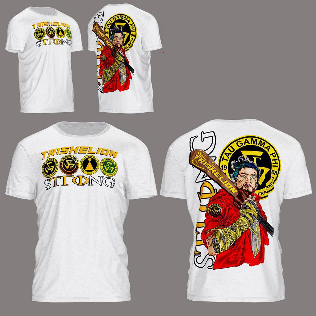 TRISKELION TAU GAMMA PHI 55 YEARS OF SUPREMACY ANNIVERSARY FRATSHIRT ...